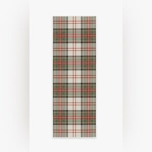 Ruggable Runner Cover / Dress Stewart Tartan / Flatwoven Runner Rug 2.5’ x 7’